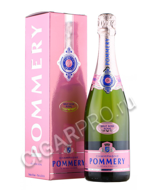 pommery brut rose royal купить шампанское поммери брют розе руаял в п/у цена