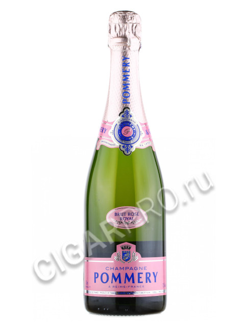 шампанское pommery brut rose royal