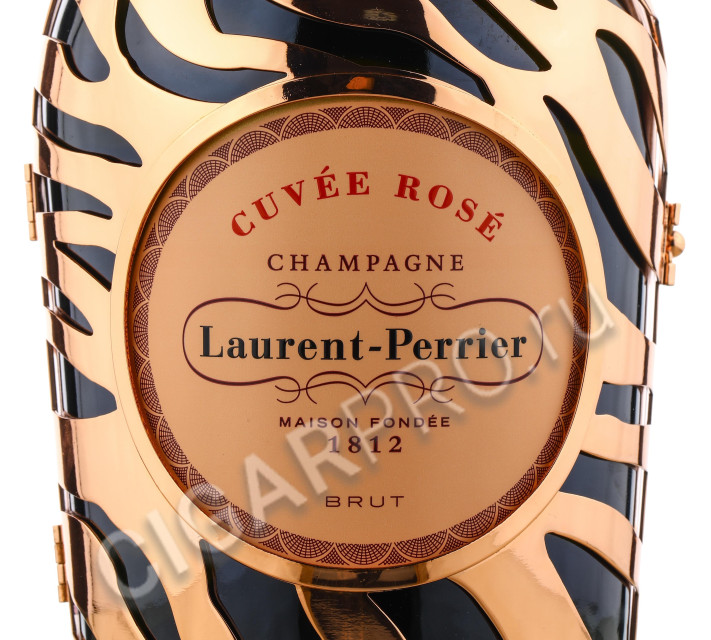 этикетка laurent-perrier cuvee rose brut