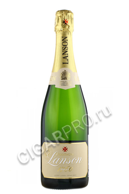 шампанское lanson demi-sec