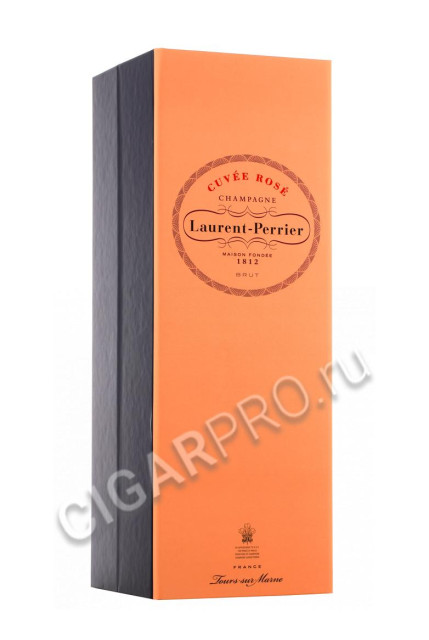 подарочная упаковка шампанское laurent-perrier cuvee rose brut 0.75 l