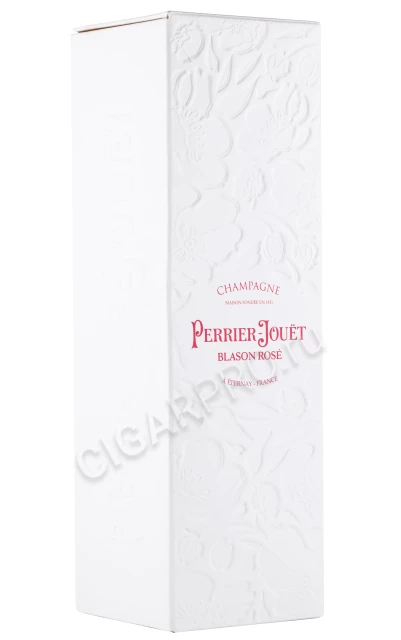 Подарочная коробка Шампанское Перрье Жуэ Блазон Розе 0.75л