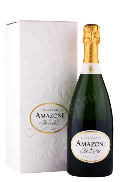 Шампанское Амазон Де Пальмер энд Ко 2012г 0.75л в подарочной упаковке