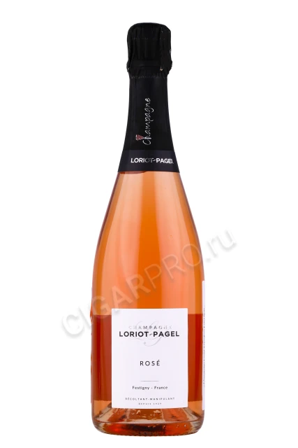 Шампанское Шампань Лорио Пажель Розе Брют 0.75л