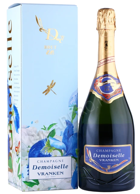 Шампанское Вранкен Демуазель 0.75л в подарочной упаковке