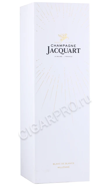 Подарочная коробка Шампанское Жакарт Блан де Блан Винтаж 0.75л