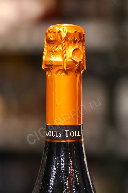 Логотип на колпачке шампанского Луи Тойе Ля Гранд Кюве Гран Крю Брют 0.75л
