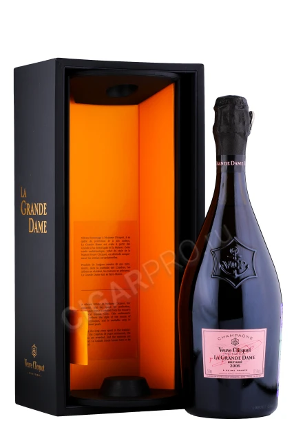 Шампанское Вдова Клико Понсардин Гранд Дам Винтаж 2006г 0.75л в подарочной упаковке