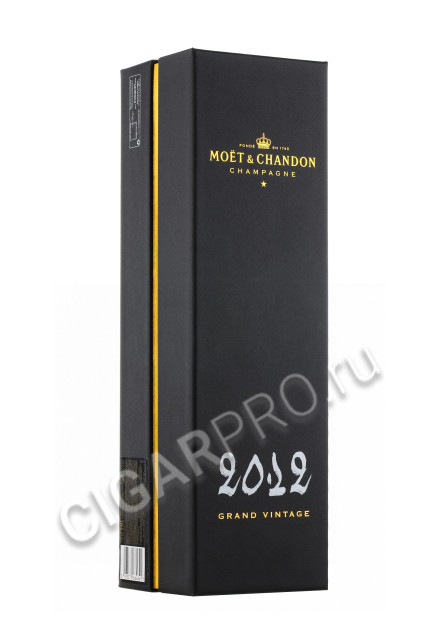 подарочная упаковка moet & chandon grand vintage 2012 0.75 l