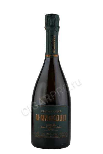 M. Marcoult Carabins Blanc de Noir Parcellaire Шампанское М. Марку Карабен Блан де Нуар Парселер 0.75л