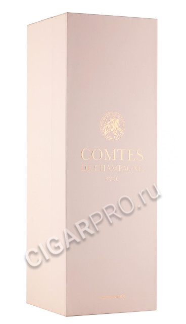 подарочная упаковка шампанское taittinger comtes de champagne rose brut 0.75л