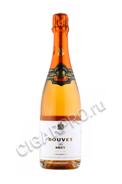 вино игристое bouvet brut rose 0.75л