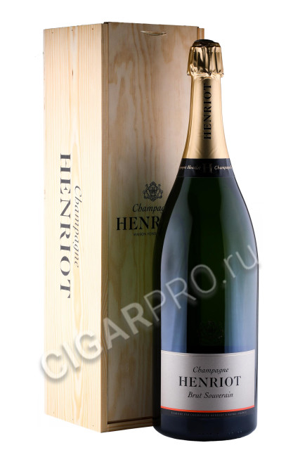 шампанское henriot souverain brut 3л