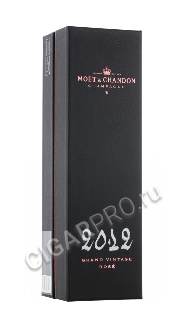 подарочная упаковка moet & chandon grand vintage 2012 0.75 l