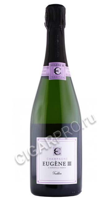 шампанское eugene iii tradition brut 0.75л