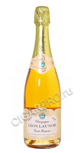 купить leon launois brut rose шампанское леон лонуа брют розе цена