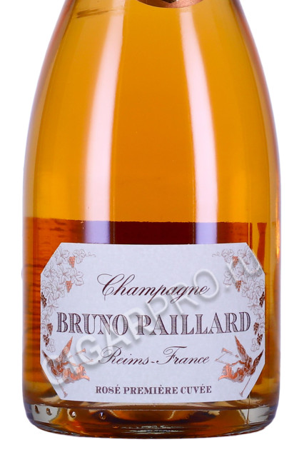 этикетка champagne bruno paillard rose premiere cuvee 0.75л