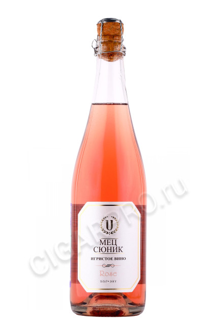 игристое вино мец сюник сухое розовое 0.75л