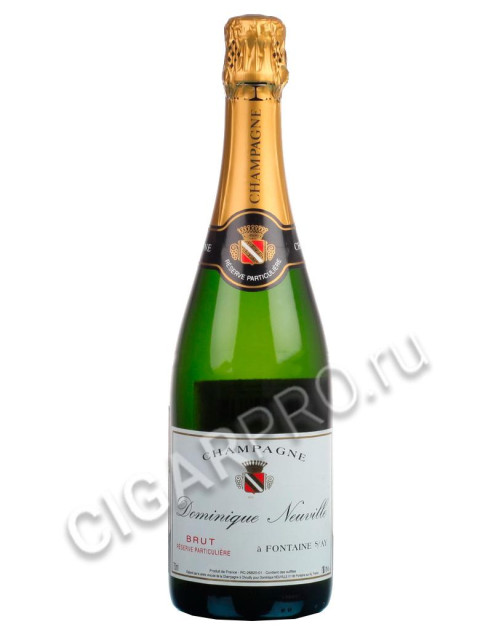 шампанское dominique neuville brut 0.75л