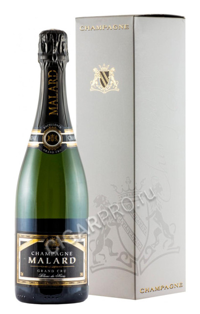 купить malard brut blanc de noir шампанское малар брют блан де нуар цена