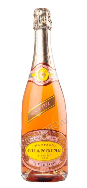 chanoine cuvee rose brut цена французское шампанское шануан кюве розе брют купить