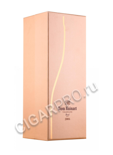 подарочная упаковка dom ruinart rose 2004 0.75 l