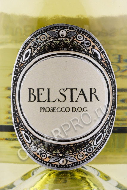 этикетка belstar prosecco 0.375л