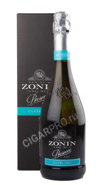 zonin prosecco doc вино игристое зонин просекко в подарочной упаковке