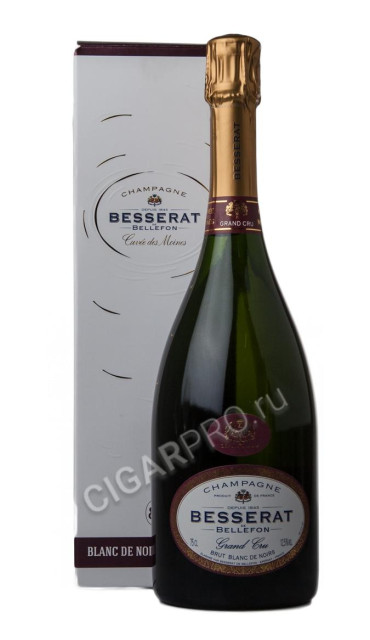 champagne besserat bellefon grand cru brut blanc de noirs шампанское блан де нуар гранд крю кюве де моан аос