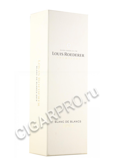 подарочная коробка louis roederer blanc de blancs 2013