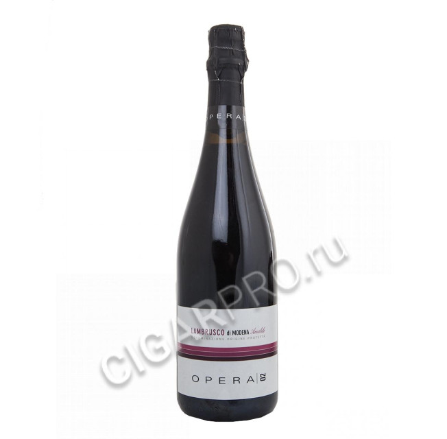 ca' montanari opera 02 secco lambrusco купить итальянское ламбруско ди модена опера о2 амабиле цена