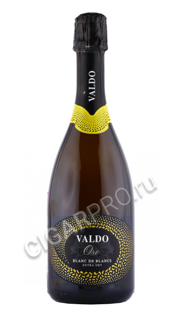 игристое вино valdo oro blanc de blancs extra dry 0.75л