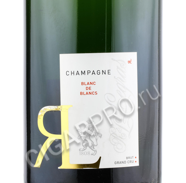 этикетка rl legras brut blanc de blancs 6 л