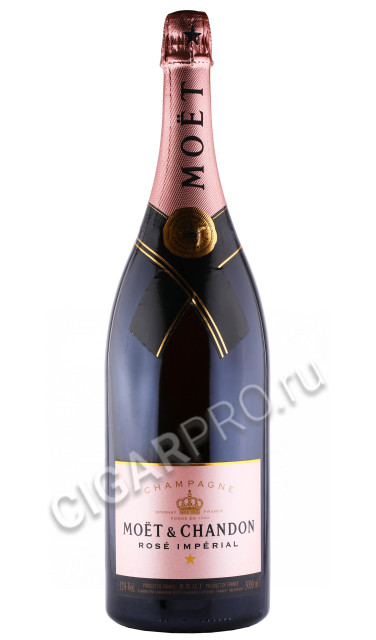 шампанское moet & chandon rose imperial 3л