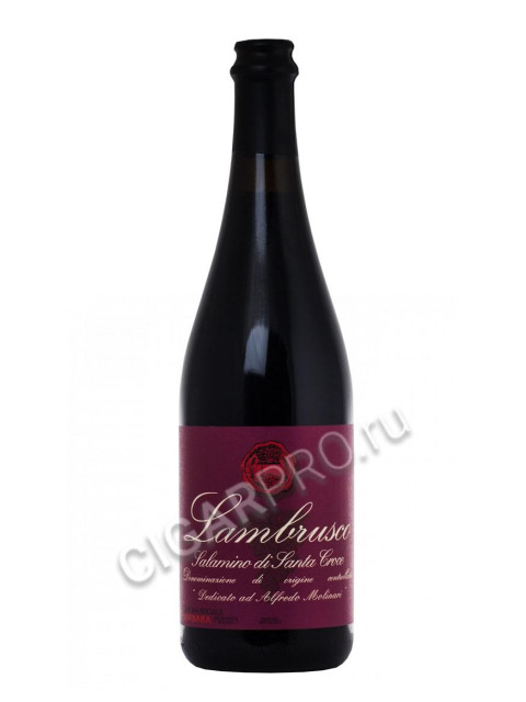 dedicato ad alfredo molinari lambrusco salamino di santa croce купить игристое вино дедикато ад альфредо молинари ламбруско саламино ди санта кроче цена