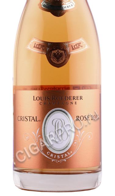 этикетка шампанское champagne cristal louis roederer 2013г 0.75л