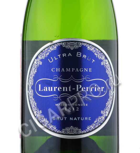 этикетка laurent perrier ultra brut