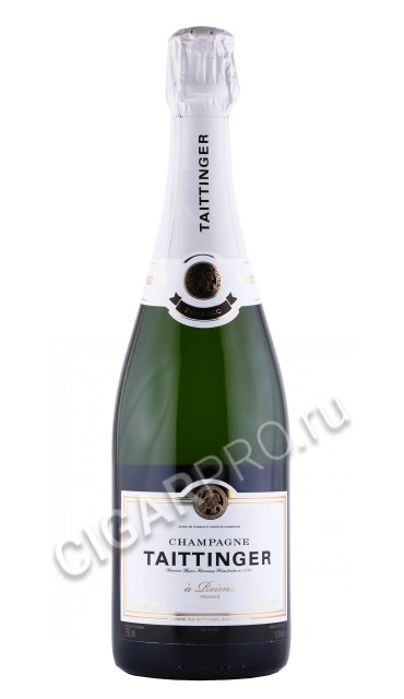 шампанское taittinger demi sec 0.75л