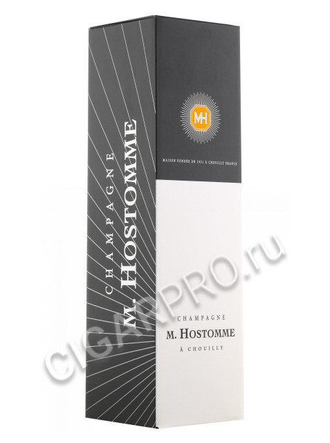 подарочная упаковка m. hostomme cuvee tradition