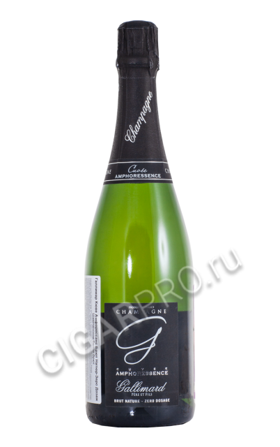 gallimar cuvee amphoressence brut nature-zero dosage купить французское шампанское галлимар кюве амфорессанс брют натюр зеро дозаж цена