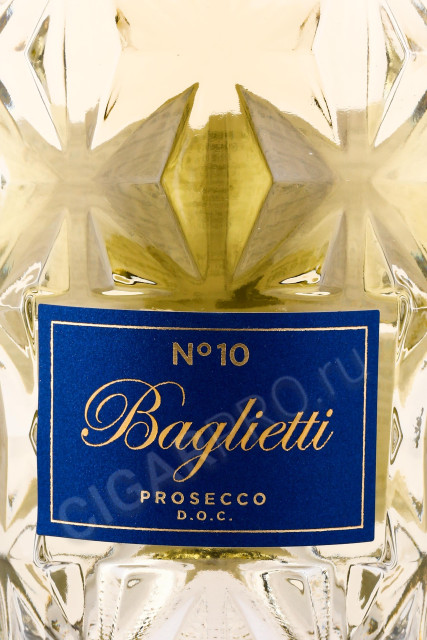 этикетка игристое вино 47 anno domini baglietti №10 prosecco 0.75л