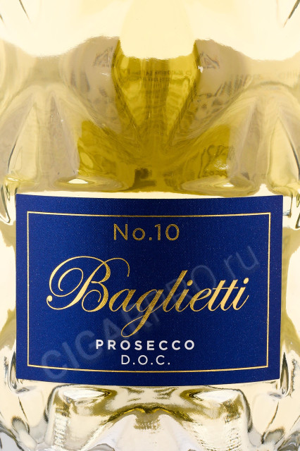 этикетка итальянское игристое вино 47 anno domini baglietti №10 prosecco doc 1.5л