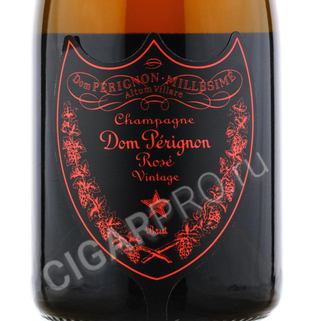 этикетка dom perignon rose vintage 2004 brut 0.75 l