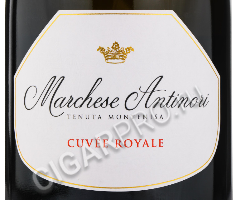 этикетка marchese antinori cuvee royale 0.75 l