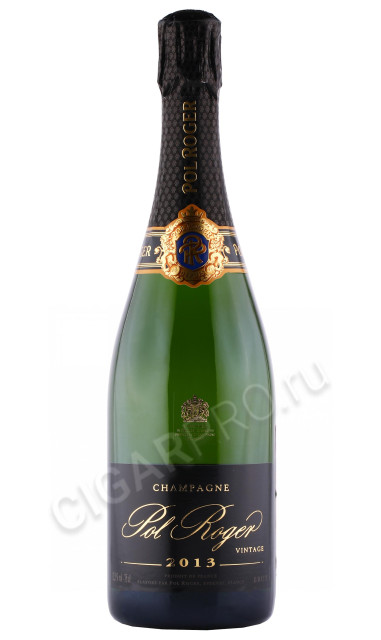 шампанское pol roger brut vintage 2013г 0.75л