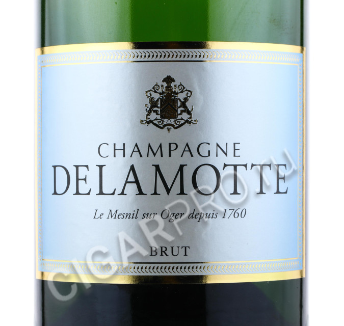 этикетка delamotte brut 6 l