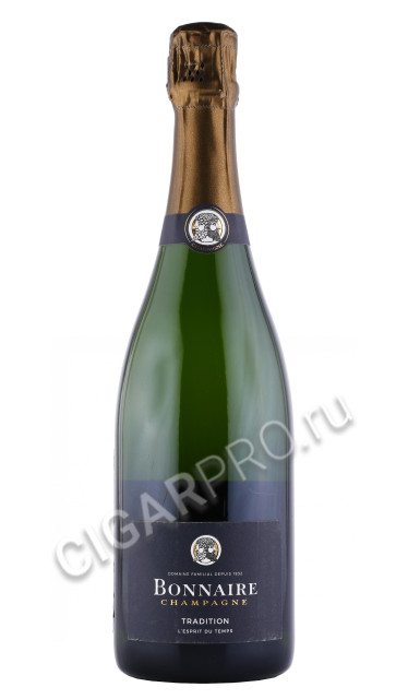 шампанское champagne bonnaire tradition brut 0.75л