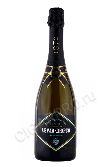 игристое вино абрау дюрсо белое брют 0.75л