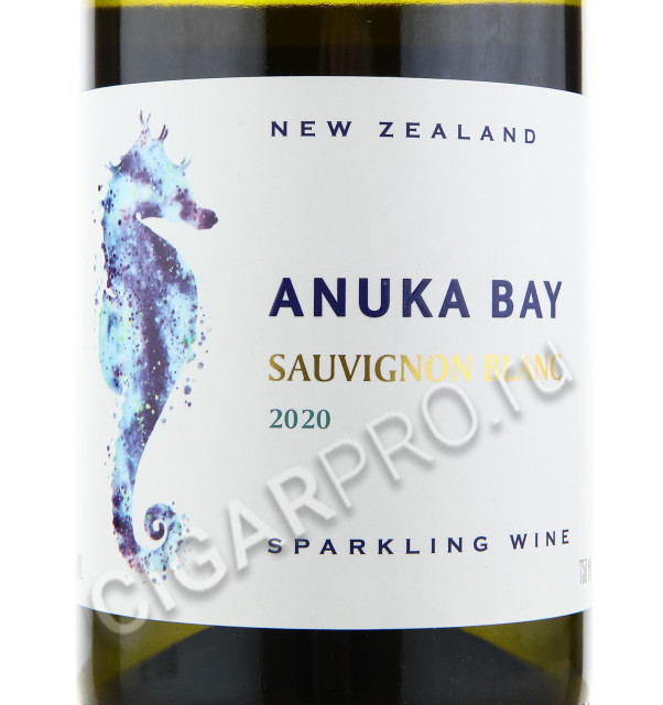 этикетка anuka bay sauvignon blanc 0.75 l