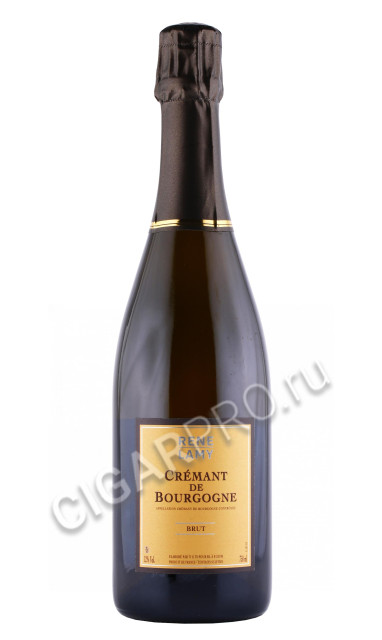 игристое вино rene lamy cremant de bourgogne 0.75л